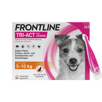 Frontline Tri-Act Lösung zum Auftropfen für Hunde 5-10 kg
