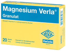 Magnesium "Verla"  Granulat