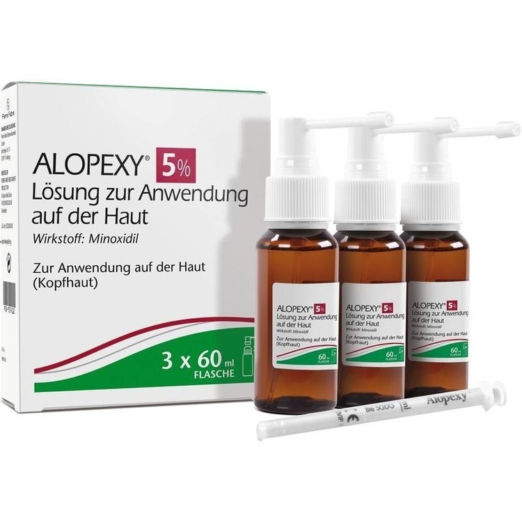 Abbildung ALOPEXY 5 % Lösung zur Anwendung auf der Haut