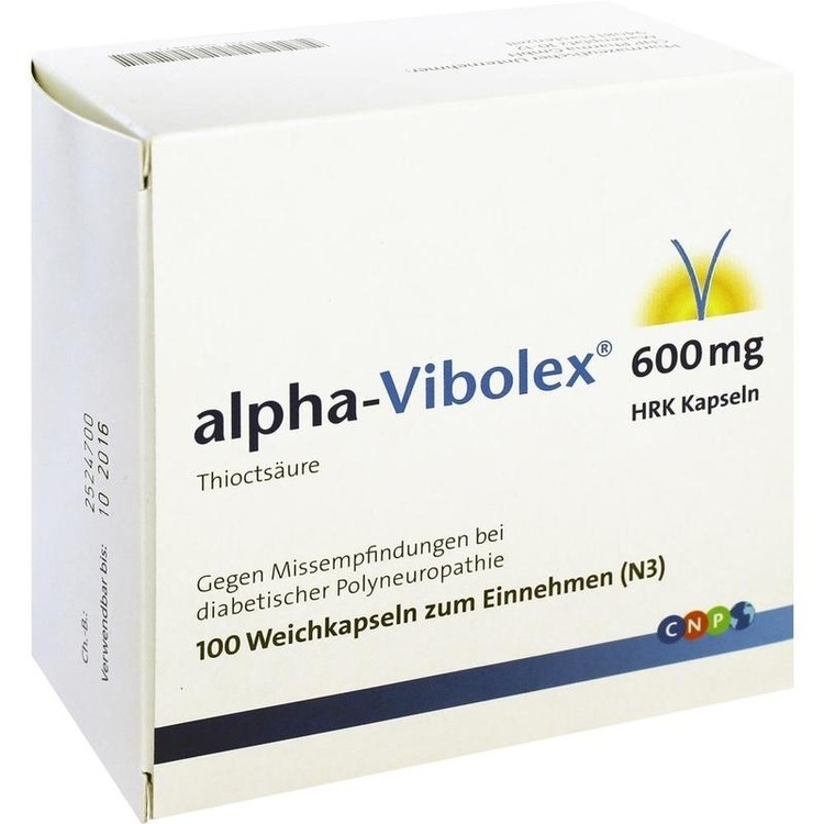 Abbildung alpha-Vibolex 600 HRK Kapseln