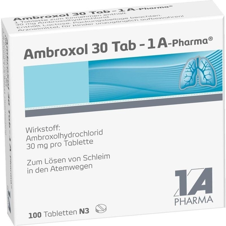 Abbildung Ambroxol 30 Tab - 1A Pharma