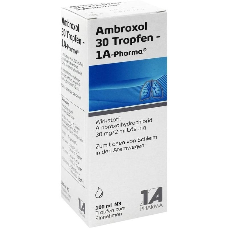 Abbildung Ambroxol 30 Tropfen - 1 A-Pharma
