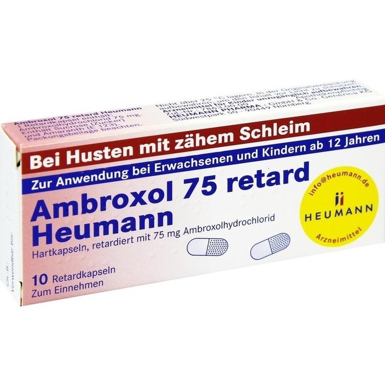 Abbildung Ambroxol 75 retard Heumann