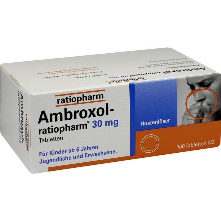 Abbildung Ambroxol-ratiopharm 30 mg Hustenlöser