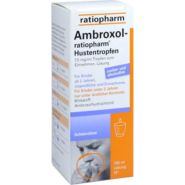 Abbildung Ambroxol-ratiopharm Hustentropfen