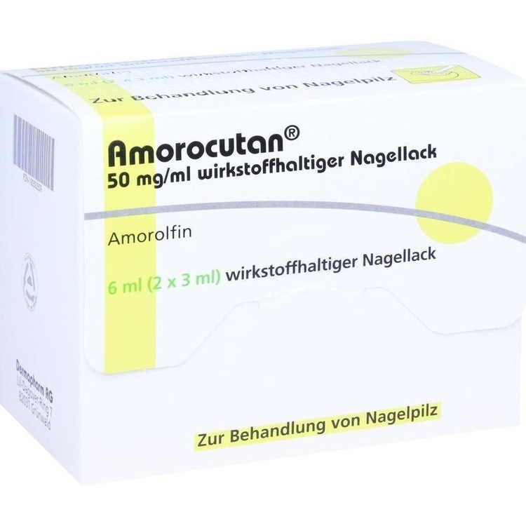 Abbildung Amorocutan 50 mg/ml wirkstoffhaltiger Nagellack