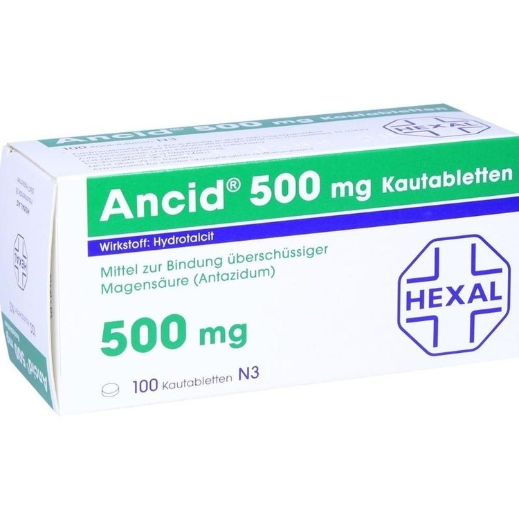 Abbildung Ancid 500 mg