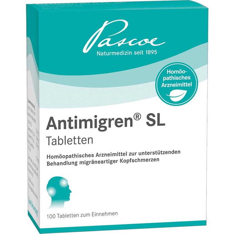 Abbildung Antimigren SL Tabletten