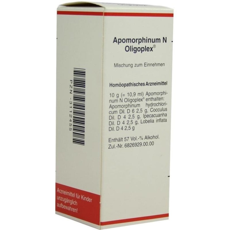 Abbildung Apomorphinum N Oligoplex