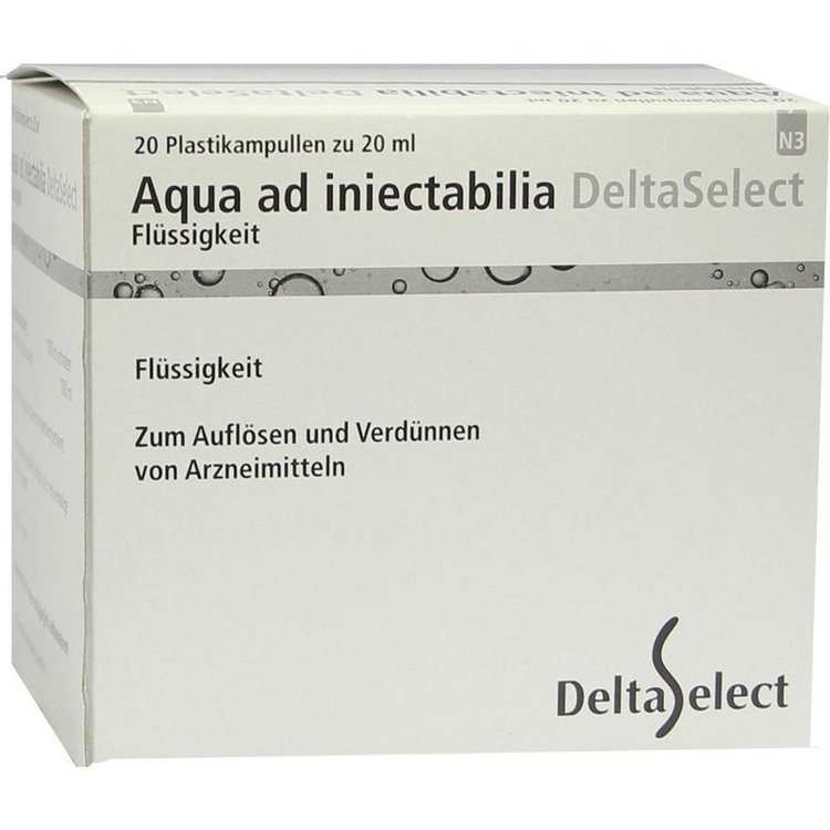 Abbildung Aqua ad iniectabilia