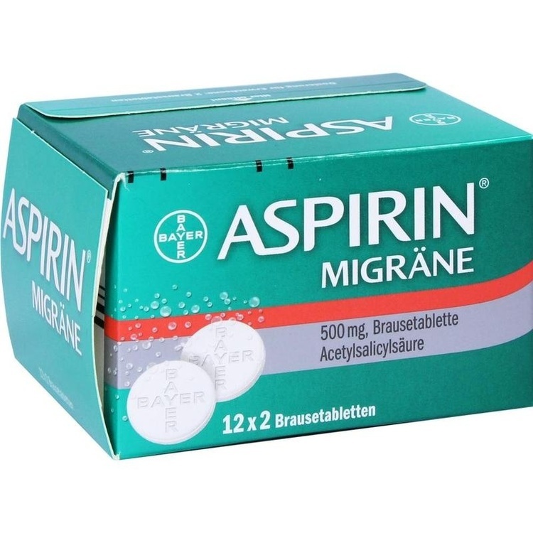 Abbildung Aspirin Migräne