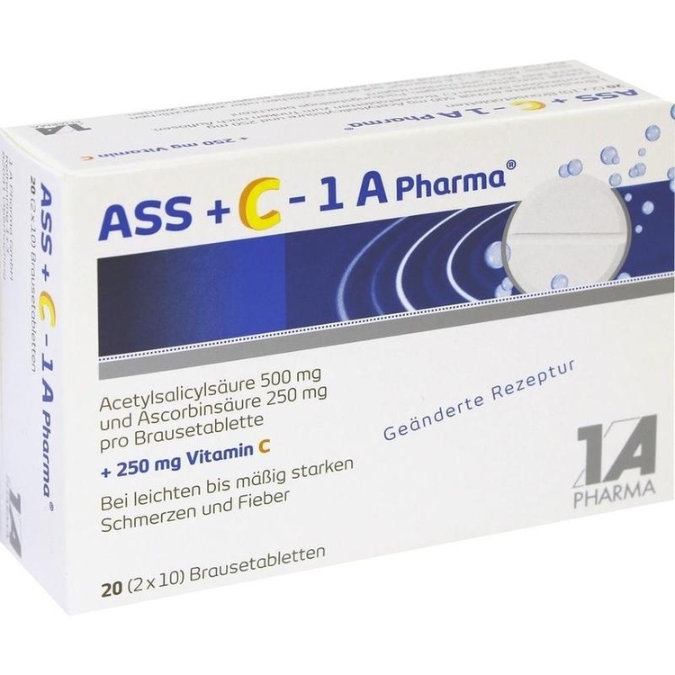 Abbildung ASS + C - 1 A Pharma