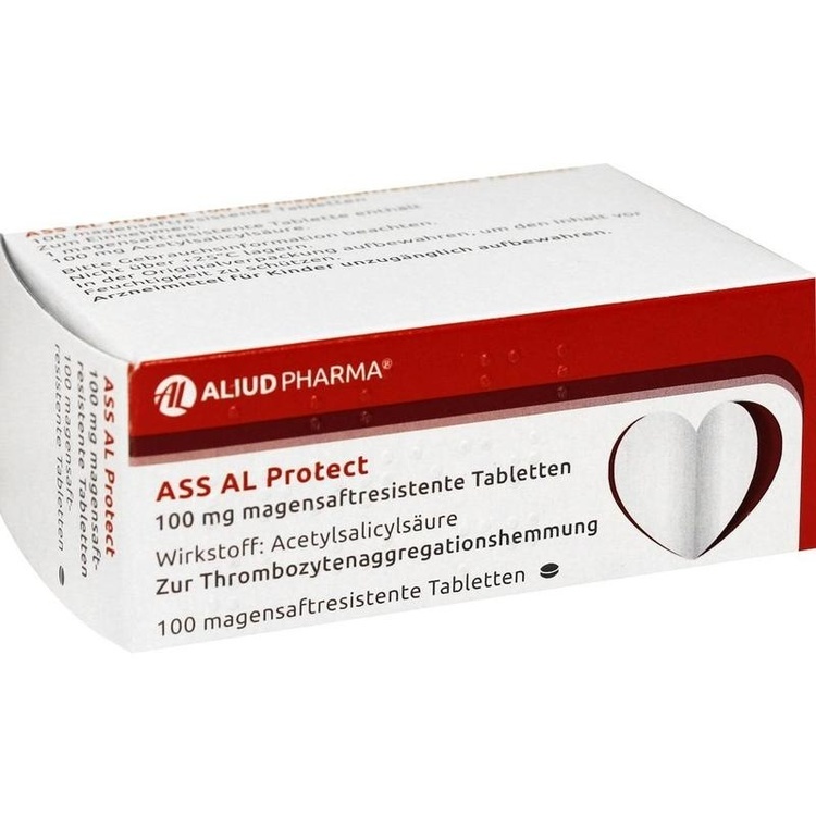 Abbildung ASS STADA Protect 100 mg magensaftresistente Tabletten