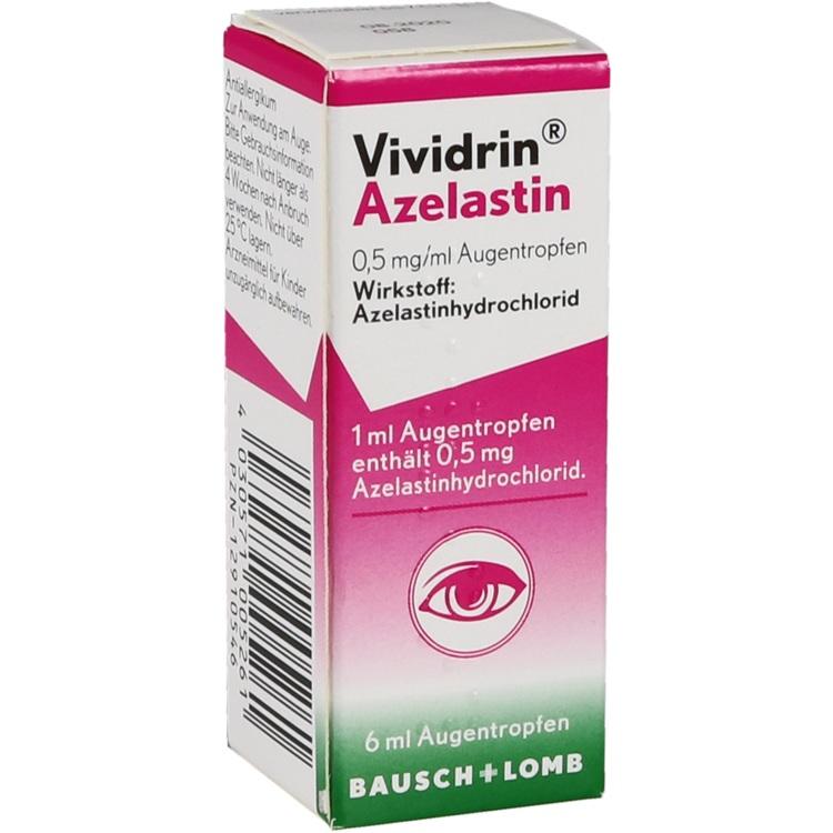 Abbildung Azelastin POS 0,5 mg/ml Augentropfen