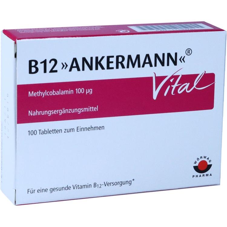 B12 ANKERMANN überzogene Tabletten - Beipackzettel