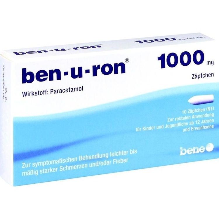 Abbildung Berlosin 1000 mg Zäpfchen