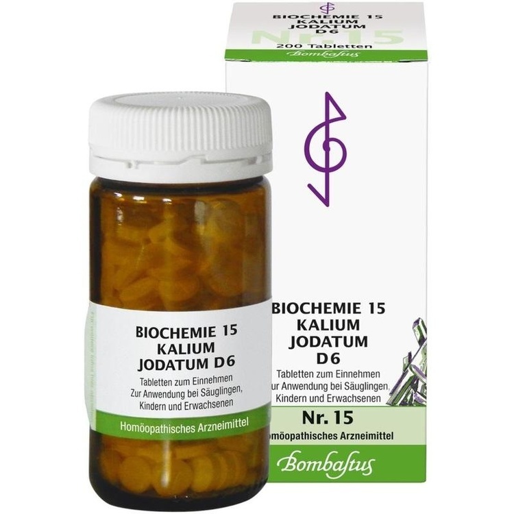Abbildung Biochemie 15 Kalium jodatum D6