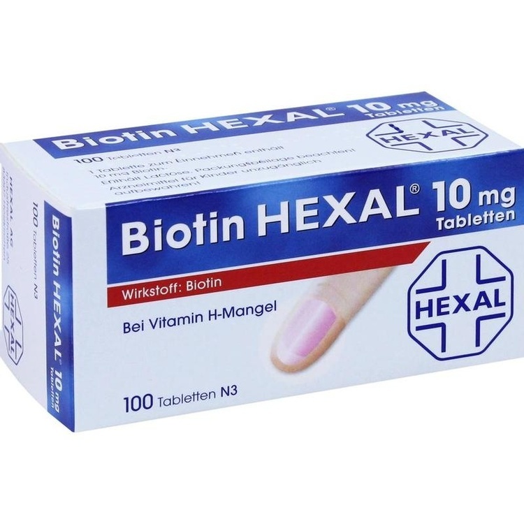 Abbildung Biotin HEXAL 10mg