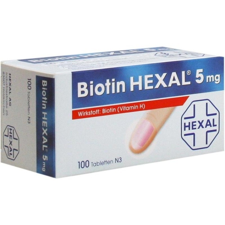 Abbildung Biotin HEXAL 5mg