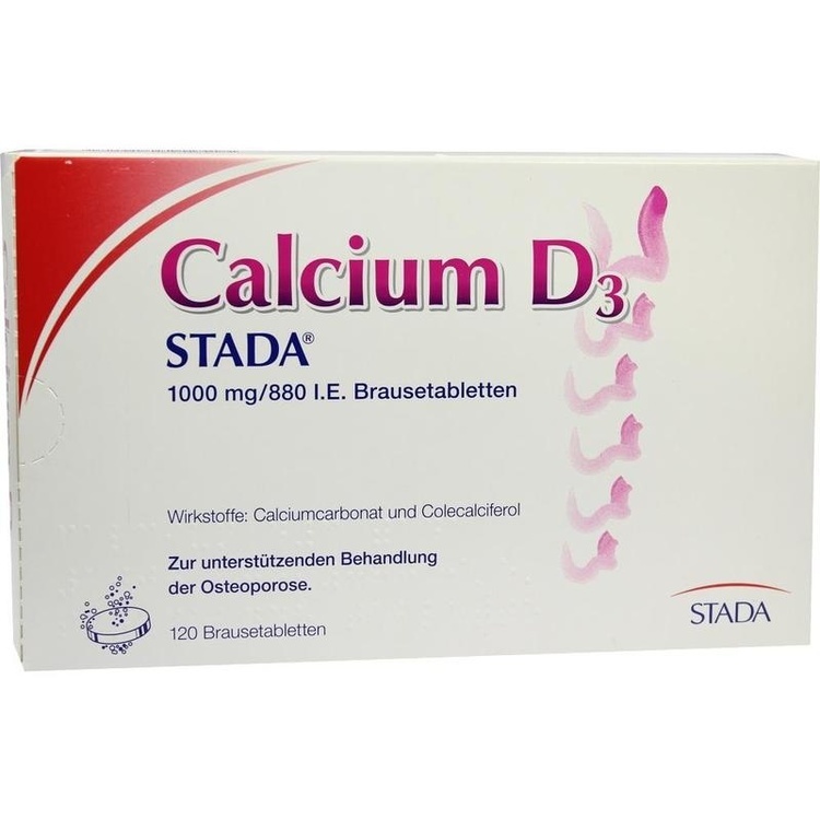 Abbildung Calcium D3 STADA 1000mg/880 I.E. Brausetabletten