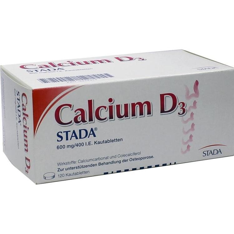 Abbildung Calcium D3 STADA 600 mg/400 I.E. Kautabletten
