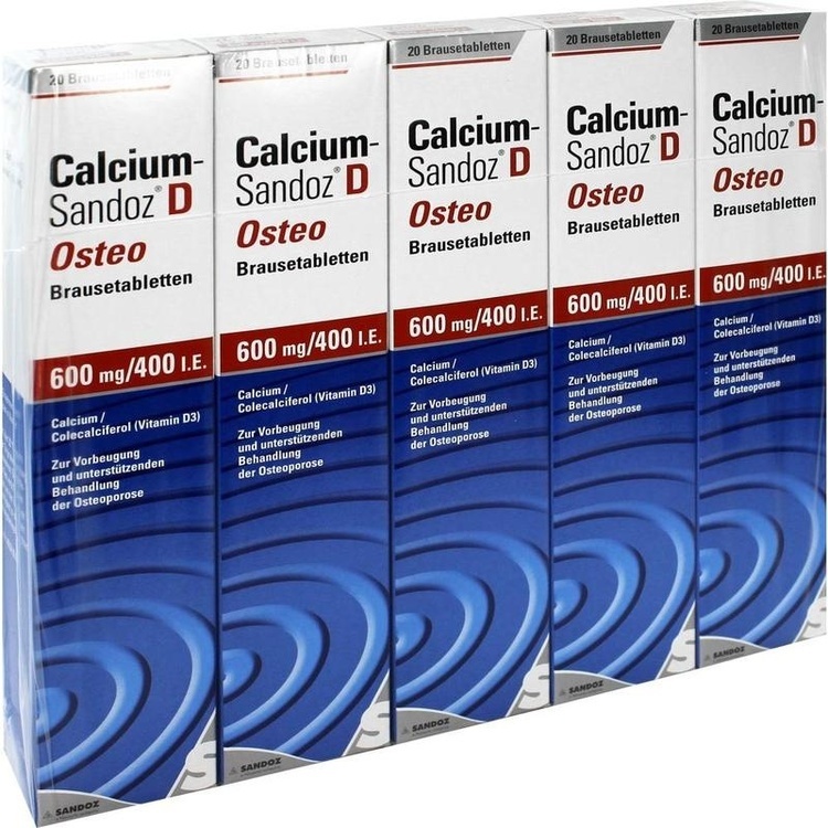 Abbildung Calcium-Sandoz D Osteo Kautabletten