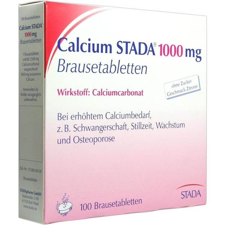 Abbildung Calcium Temmler 1000 mg Brausetabletten