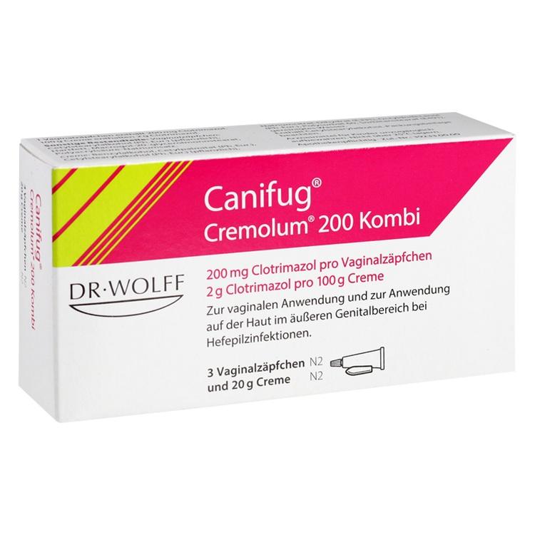 Abbildung Canifug Cremolum 500 mg