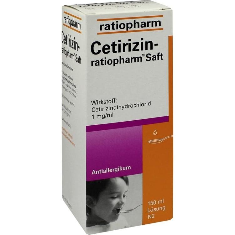 Abbildung Cetirizin-ratiopharm Saft