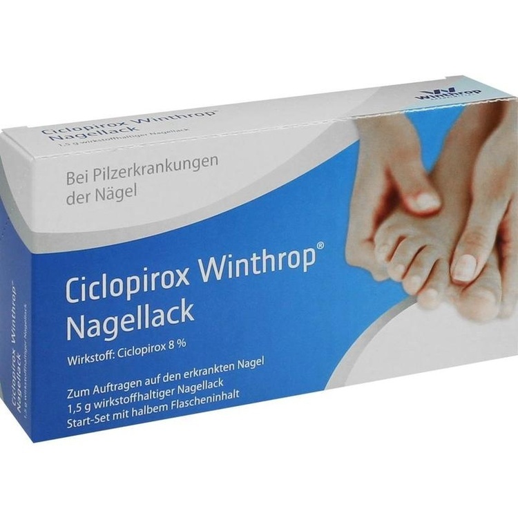 Abbildung Ciclopirox Winthrop Nagellack