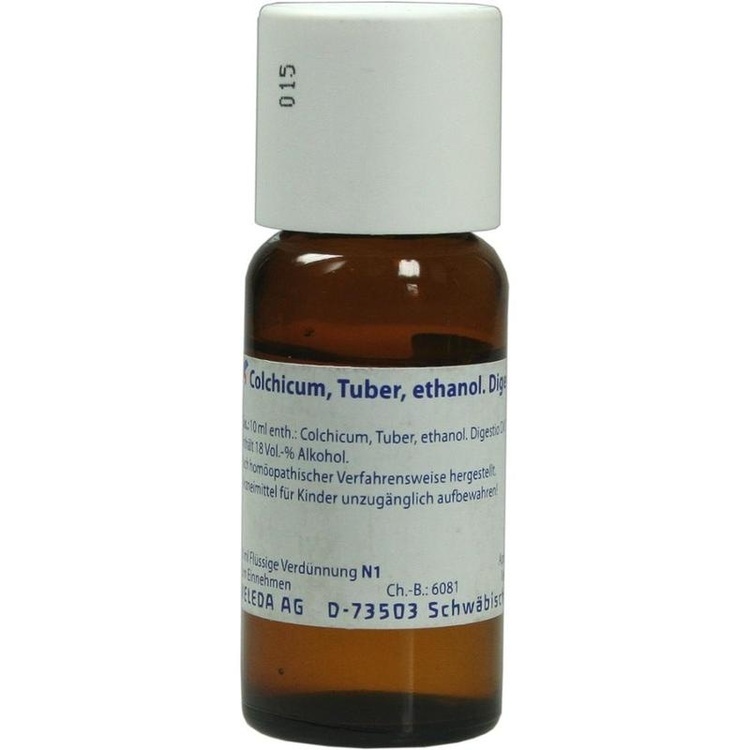 Abbildung Colchicum, Tuber, ethanol. Digestio D2