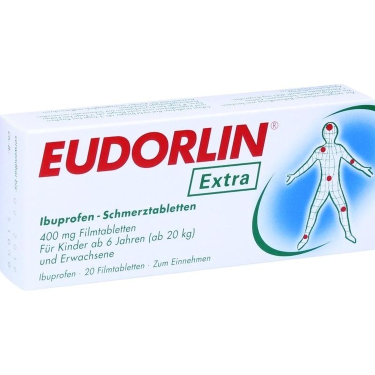 Abbildung EUDORLIN Extra Ibuprofen-Schmerztabletten