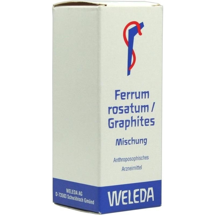 Abbildung Ferrum rosatum / Graphites