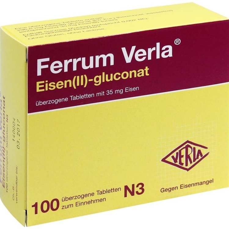 Abbildung Ferrum Verla Eisen(II)-gluconat