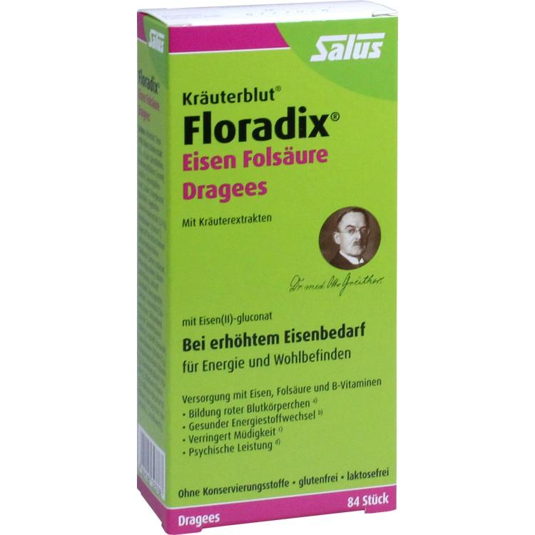 Floradix Eisen-Folsäure-Dragees