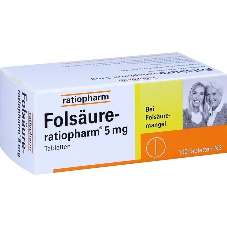 Abbildung Folsäure Injektopas 5 mg