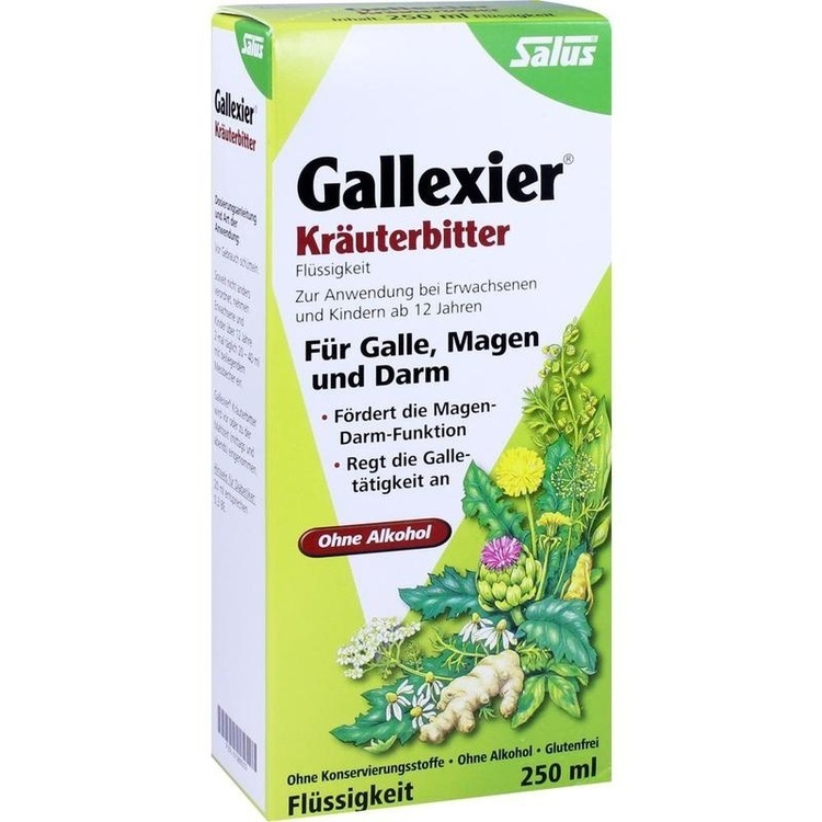 Abbildung Gallexier Kräuterbitter