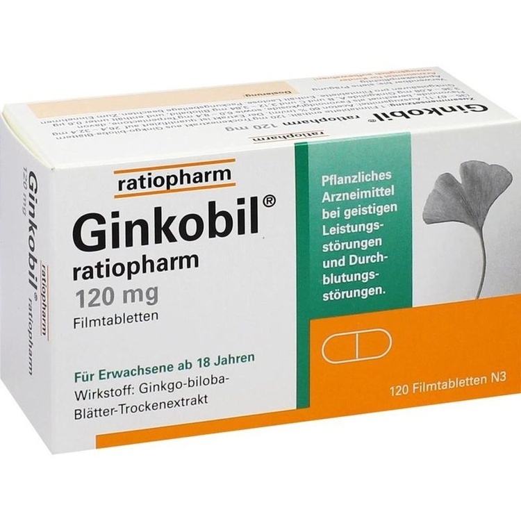 Abbildung Ginkobil ratiopharm 120 mg