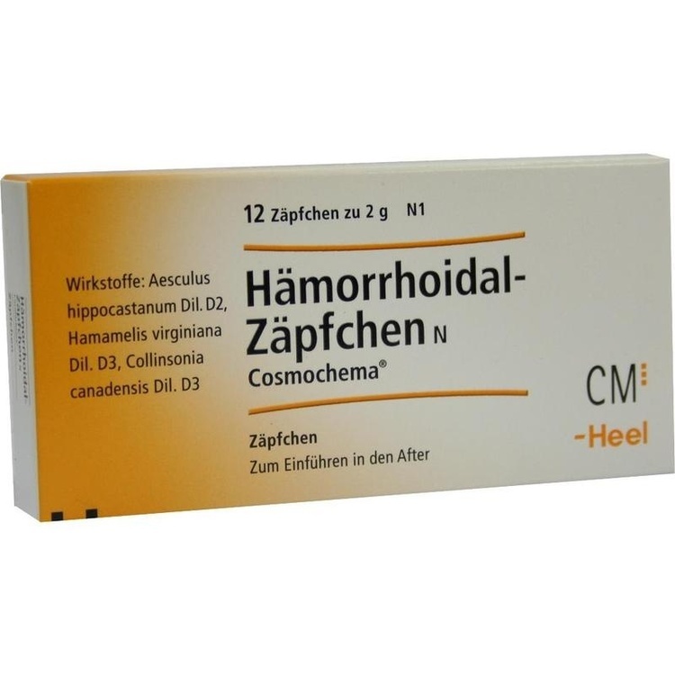 Hämorrhoidal-Zäpfchen N Cosmochema
