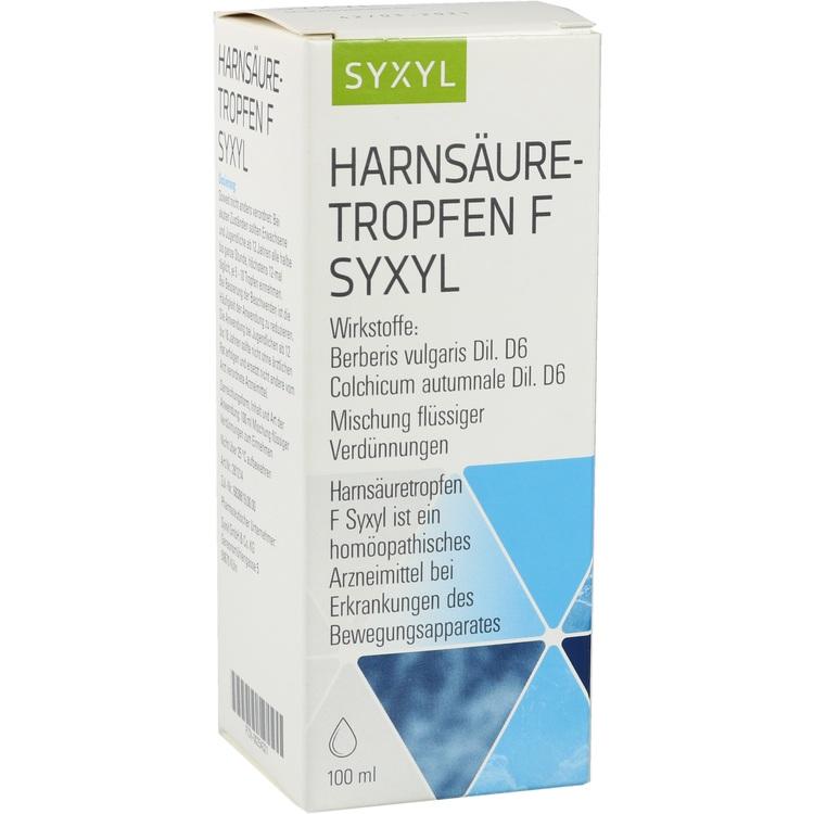 Abbildung Harnsäuretropfen F Syxyl