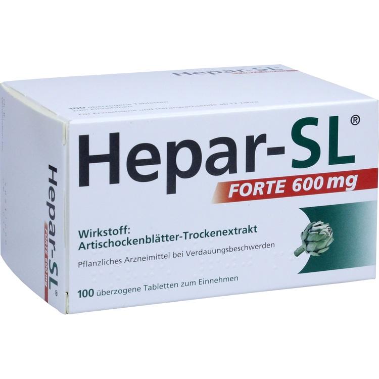 Abbildung Hepar-SL forte 600 mg