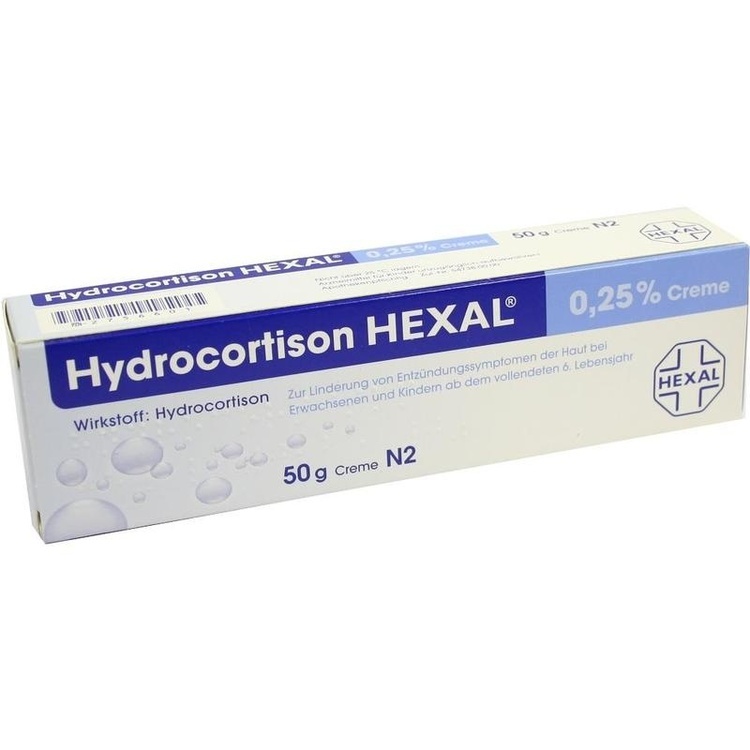 Abbildung Hydrocortison HEXAL 0,25% Creme