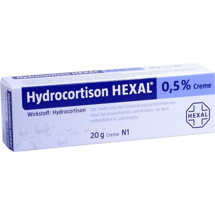Abbildung Hydrocortison HEXAL 0,5% Creme