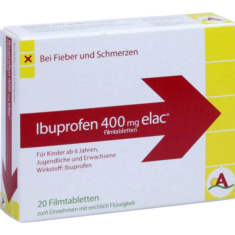 Abbildung Ibuprofen 400mg Milinda