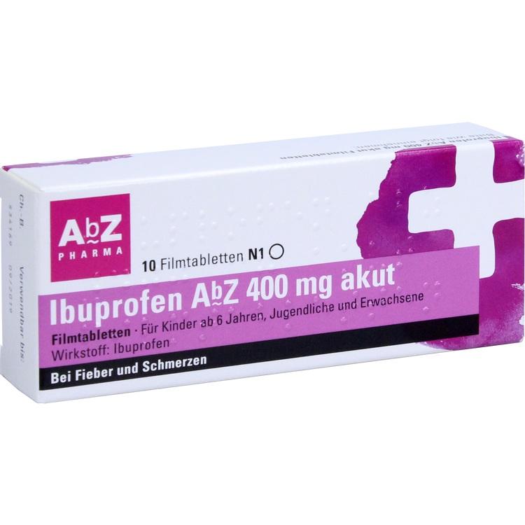 Abbildung Ibuprofen axcount 200 mg akut