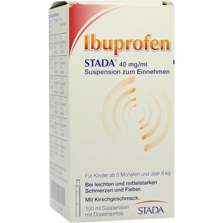 Abbildung Ibuprofen STADA 40 mg/ml Suspension zum Einnehmen