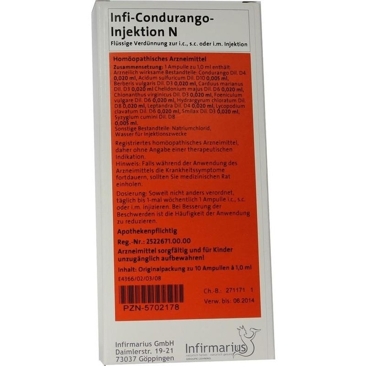 Abbildung Infi-Condurango-Injektion N