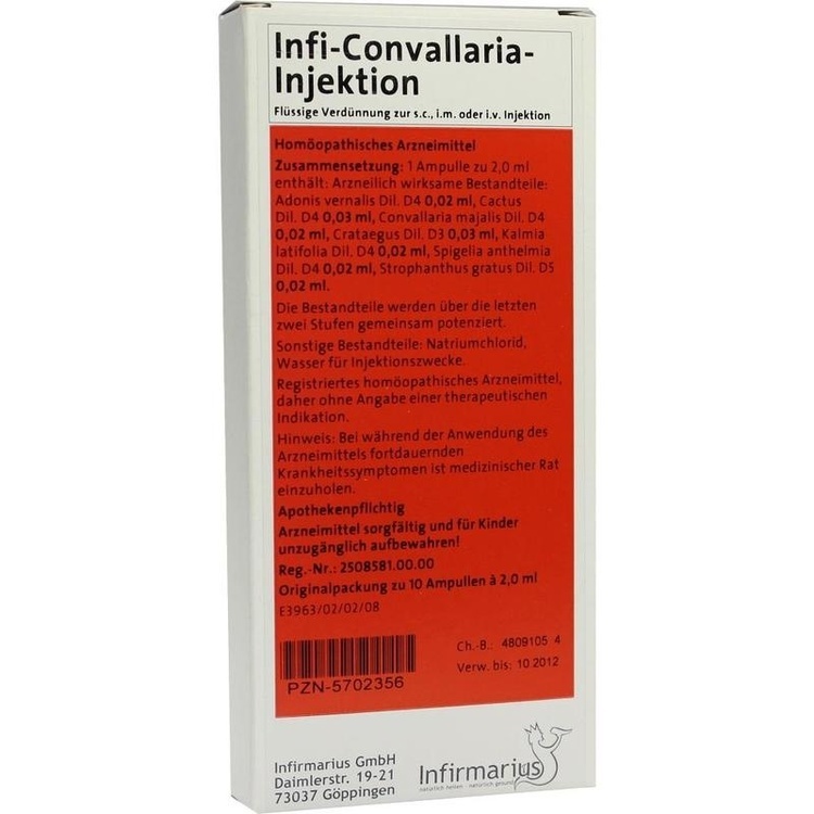 Abbildung Infi-Convallaria-Injektion