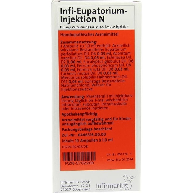 Abbildung Infi-Eupatorium-Injektion N