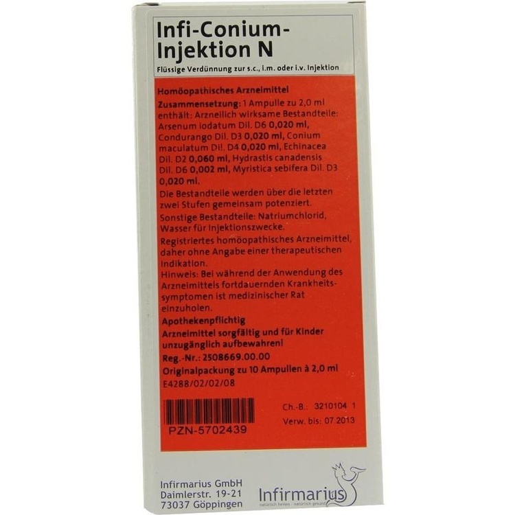 Abbildung Infi-Glonoinum-Injektion